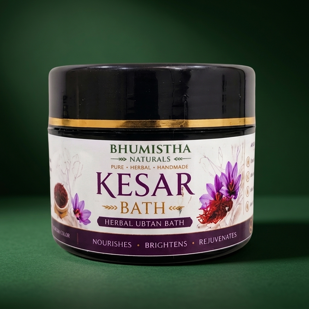 Kesar Bath — Herbal Ubtan Bath